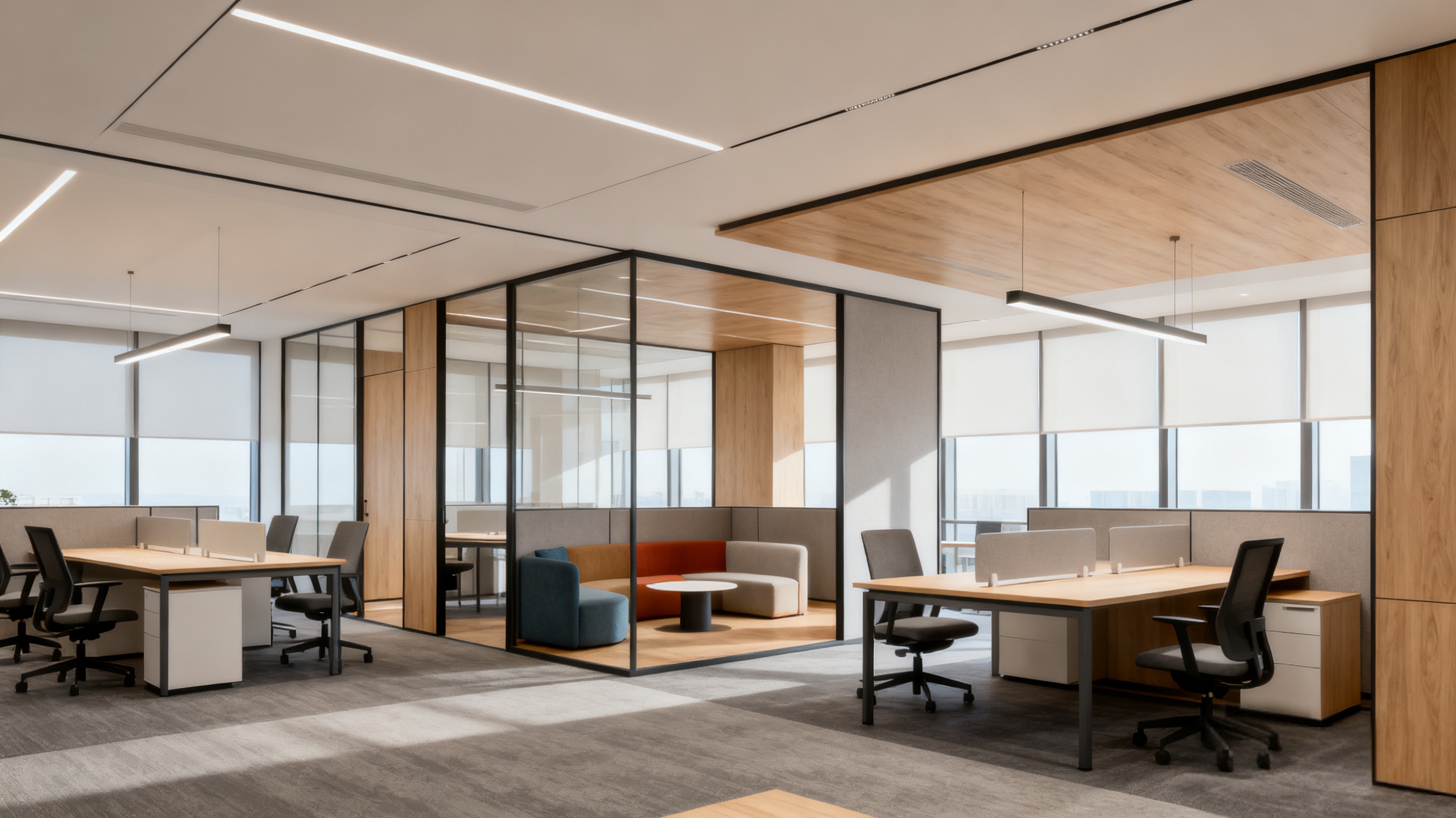 打破壁垒：开放与协作式办公空间设计